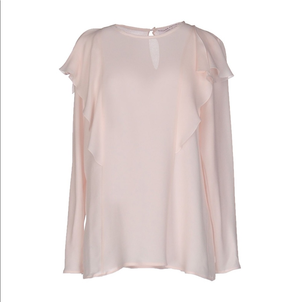 Tiziana Pavoncelli silk blouse